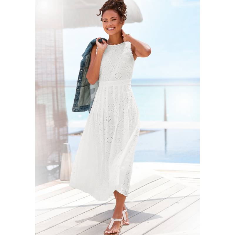 BUFFALO Spitzenkleid Damen weiß Gr.34 von Buffalo