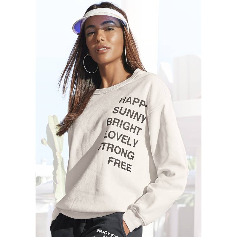 BUFFALO Sweatshirt Damen weiß Gr.36/38 von Buffalo