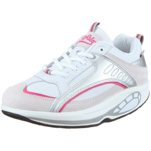 Buffalo 110350 7000-145 SOFT ACTION LEATHER WHITE396, Damen Sportschuhe - Fitness, Weiss (WHITE396), EU 36 von Buffalo