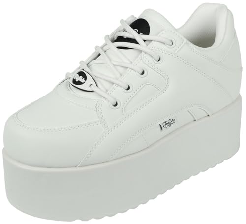 Buffalo 1330-6 Frauen Sneaker weiß EU39 Textil Basics, Streetwear von Buffalo