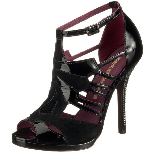 Buffalo 15493-543 patent soft kid black 01, Damen Sandalen/Fashion-Sandalen, schwarz / dunkel, (black 01), EU 36 von Buffalo