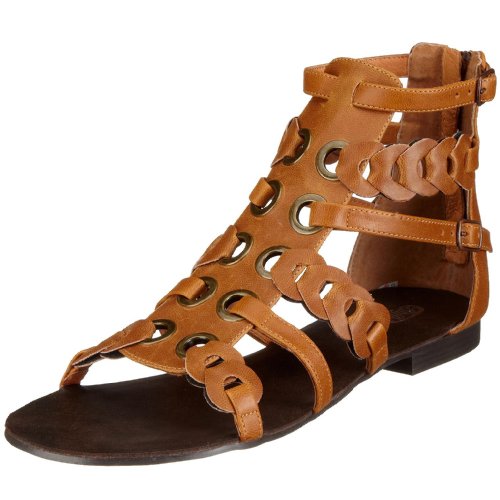 Buffalo 309-5570 derby pu, Damen Sandalen/Fashion-Sandalen, braun, (tan 01), EU 38 von Buffalo