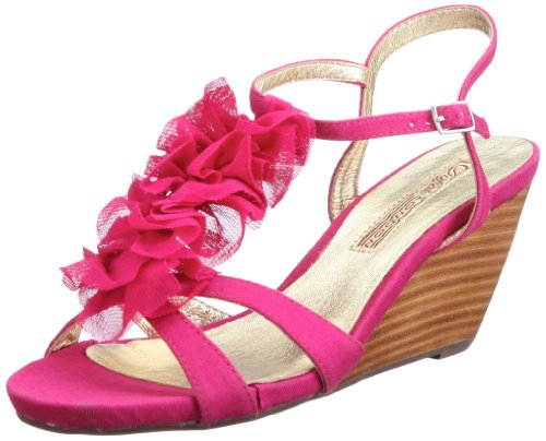 Buffalo 310-10214 Flax 127446, Damen Sandalen/Fashion-Sandalen, Rosa (Fuxia 01), EU 42 von Buffalo