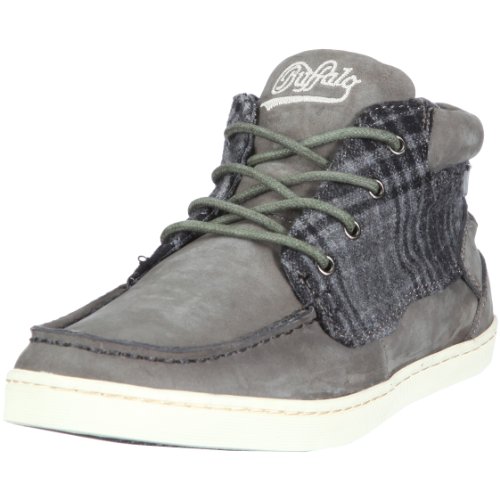 Buffalo 510-2833 Crazy Horse Cow LEA GREY243 114207, Damen, Sneaker, Grau (GREY243), EU 41 von Buffalo