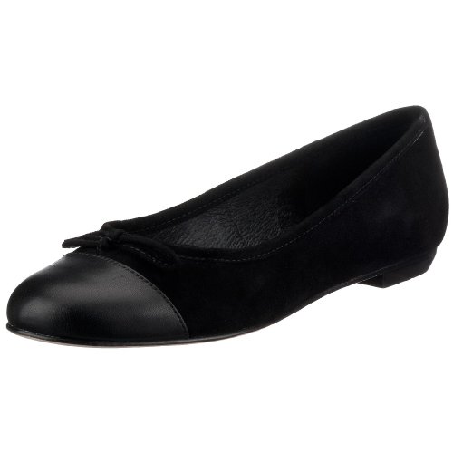 Buffalo 5309-277 kid suede pelica, Damen Ballerinas, schwarz, (black 01), EU 41 von Buffalo