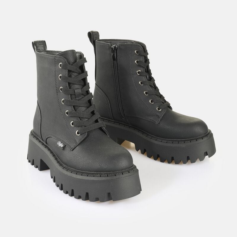 Buffalo ASPEN LACE UP Boot schwarz in EU39 von Buffalo