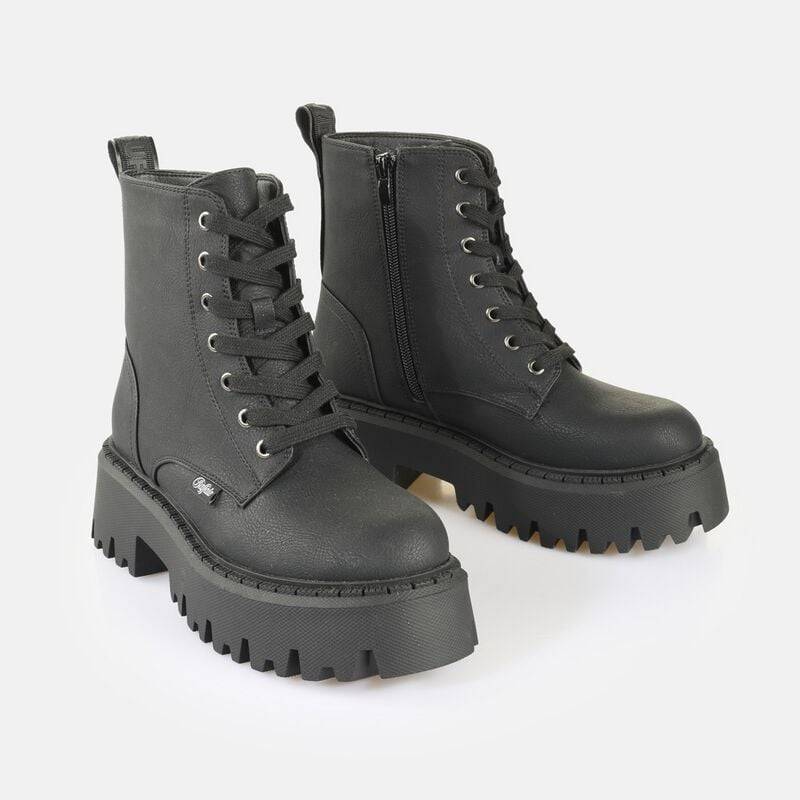 Buffalo ASPEN LACE UP Boot schwarz in EU41 von Buffalo