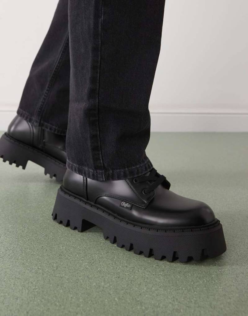Buffalo - Asp - Schnürstiefel in Schwarz von Buffalo