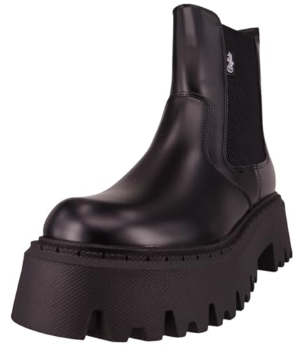 Buffalo Aspen Chelsea - Schwarz Kunstleder Weite Normal, Schuhgröße 40 Buffalo Aspen Chelsea - Schwarz Kunstleder Weite Normal, Schuhgröße 40 von Buffalo