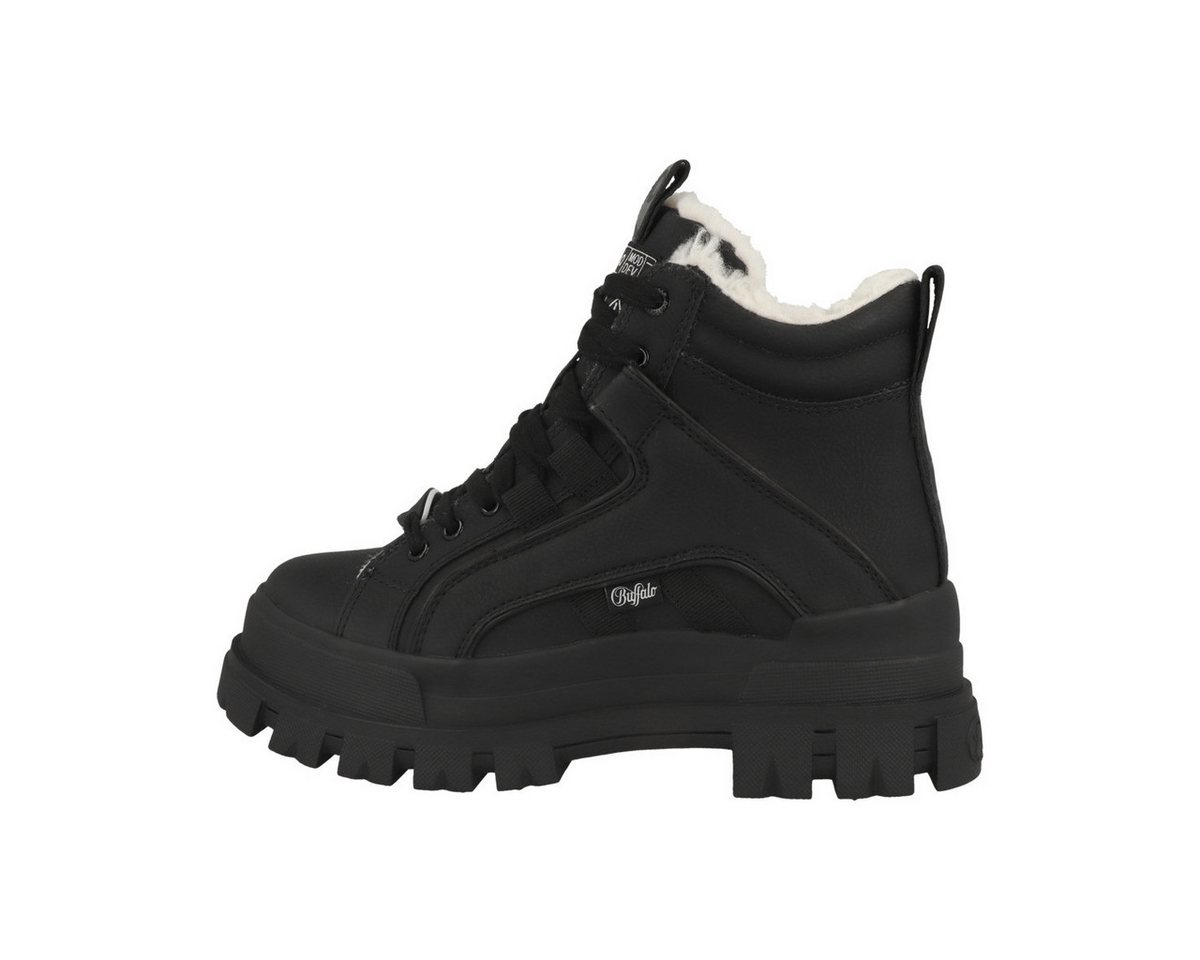 Buffalo Aspha Nc Mid Warm Damen Schnürboots Stiefeletten, Stiefel, Winterstiefel, Winterboots, Schneestiefel von Buffalo
