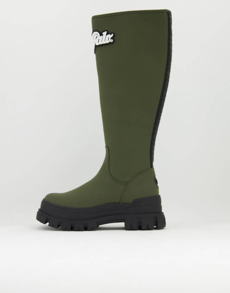 Buffalo - Aspha Rain - Hohe Gummistiefel in Schwarz von Buffalo