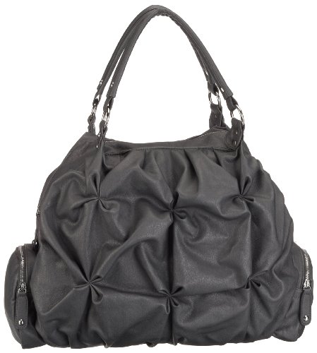 Buffalo Bag 209-AB0004 PU 108309, Damen Shopper, Grau (GREY212), 45x35x13 cm (B x H x T) von Buffalo