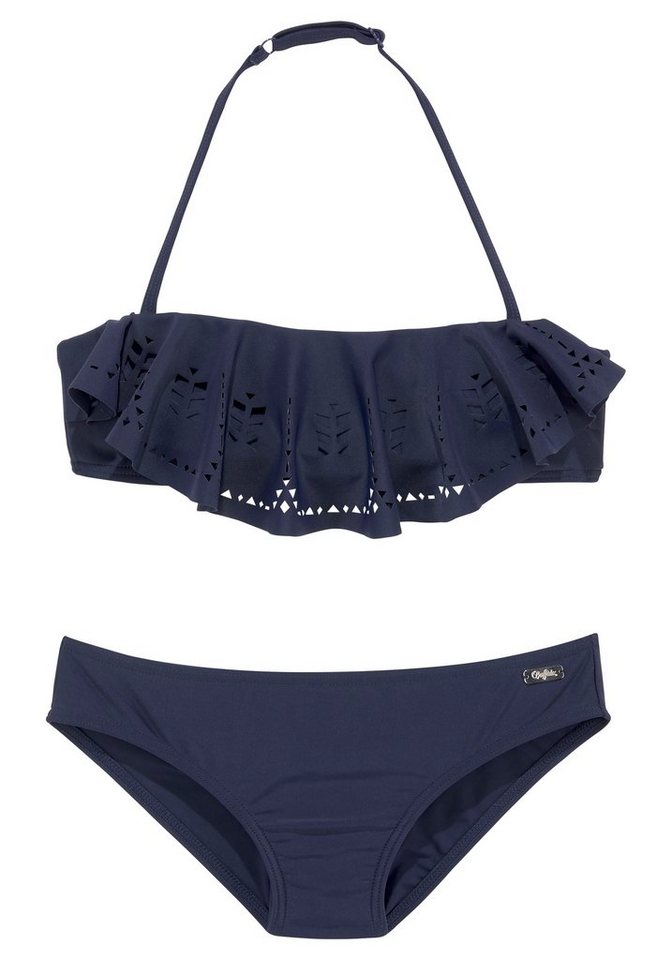 Buffalo Bandeau-Bikini mit modischem Volant von Buffalo