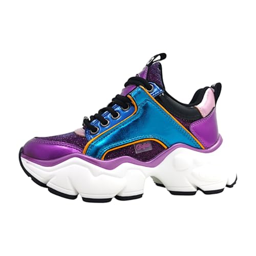 Buffalo Binary Glam Damenschuhe Schnürschuhe Low Mehrfarbig Freizeit, Schuhgröße:36 EU von Buffalo
