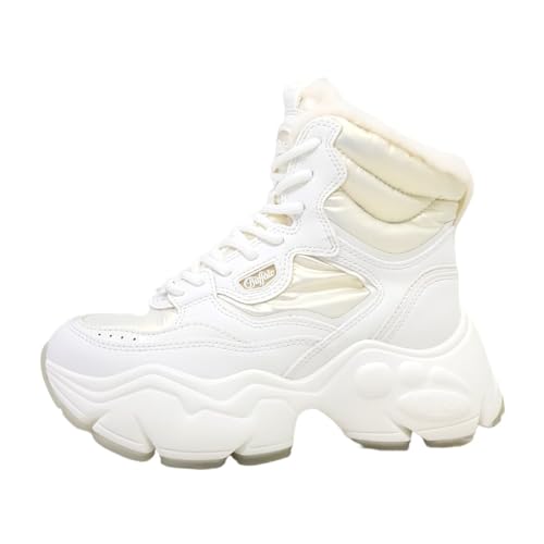 Buffalo Binary Snow LACE UP Boot Damenschuhe Stiefel Schnürer Weiß, Schuhgröße:37 EU Buffalo Binary Snow LACE UP Boot Damenschuhe Stiefel Schnürer Weiß, Schuhgröße:37 EU von Buffalo