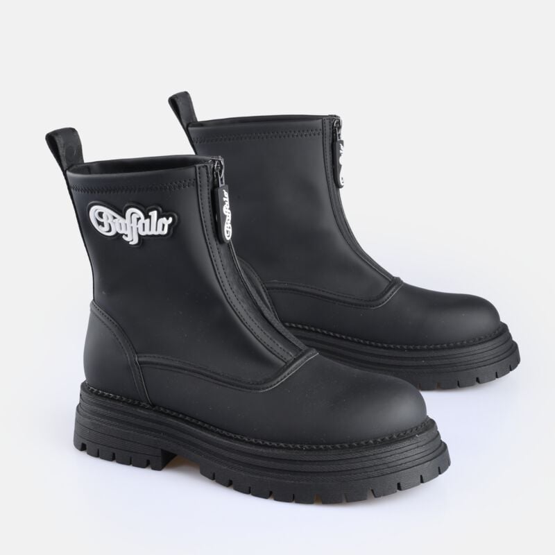 Buffalo Boot - LENNOX RAIN ZIP - EU36 bis EU41 - für Damen - Größe EU37 - schwarz von Buffalo