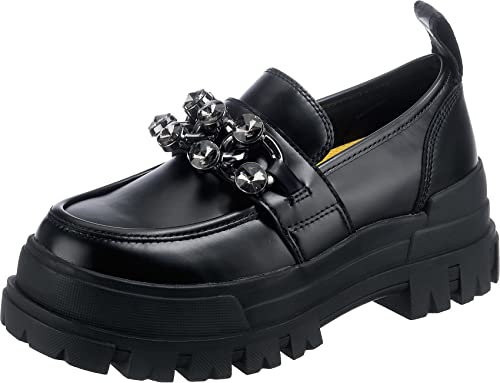Buffalo Boots Loafer ASPHA Glam Damen, Schwarz, 39 EU von Buffalo