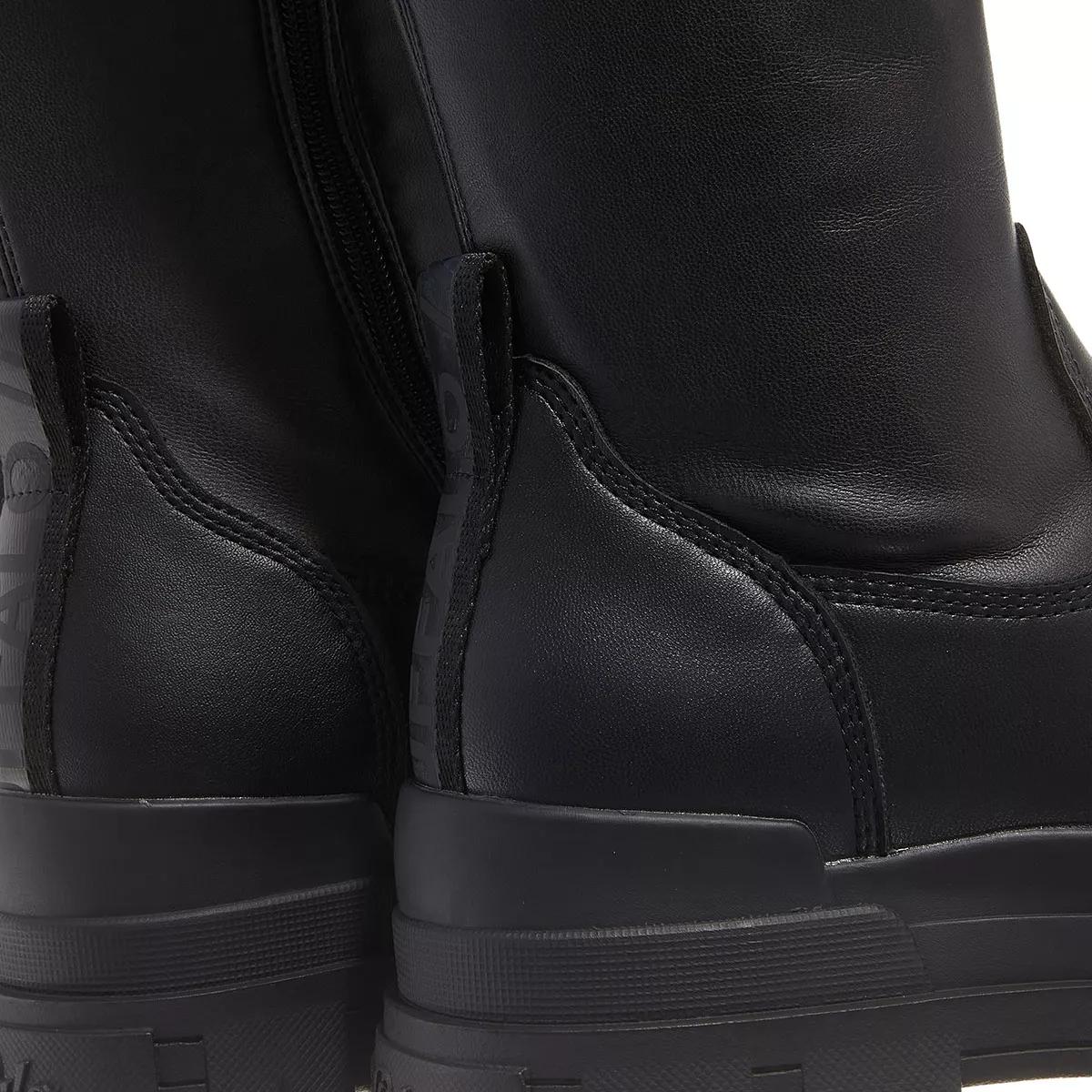 Buffalo Boots & Stiefeletten - Aspha Stretch Overknee - Gr. 39 (EU) - in Schwarz - für Damen von Buffalo