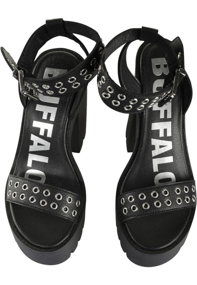 Buffalo Buffalo Buffalo Jalilia Ankle Sandal - Vegan Nappa High-Heel-Pumps von Buffalo