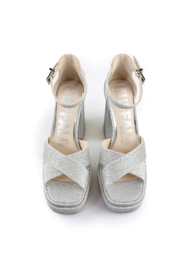 Buffalo Buffalo Cross -Vegan Glitter High-Heel-Pumps von Buffalo