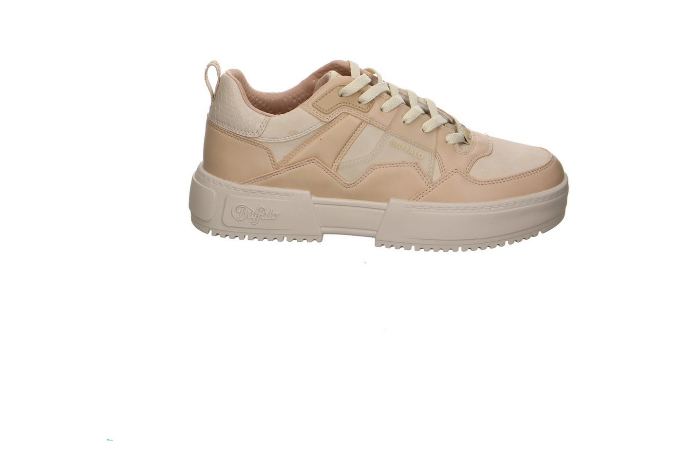 Buffalo Buffalo Res V2 Cream Synthetik Schnürschuhe beige Schnürschuh von Buffalo
