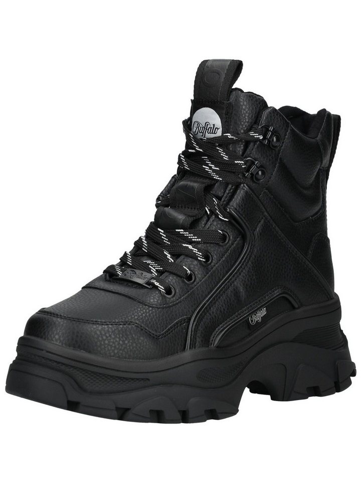 Buffalo Buffalo Stiefelette Lederimitat Schnürstiefelette von Buffalo