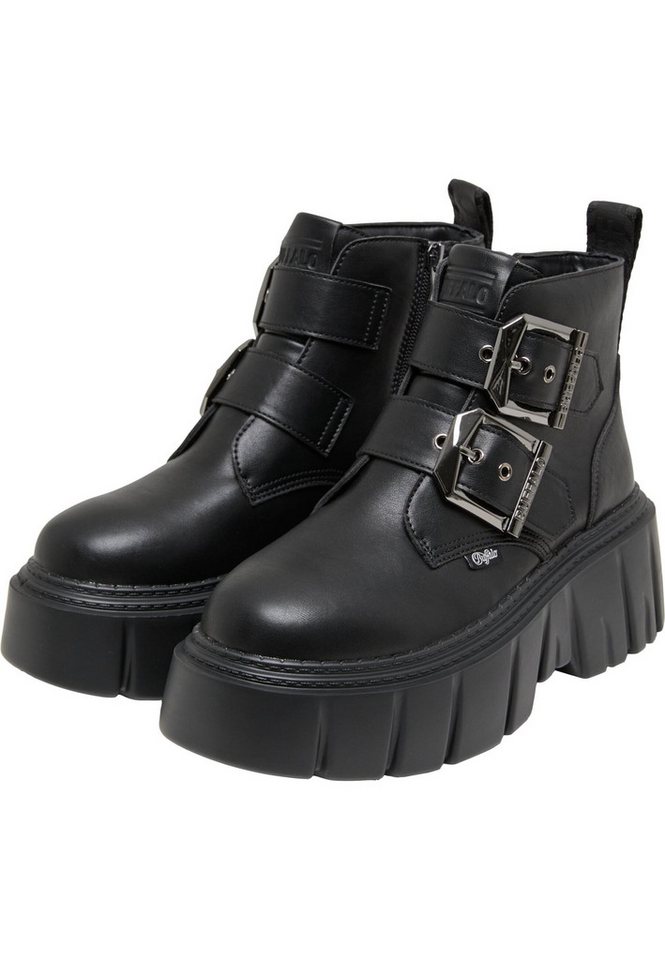 Buffalo Buffalo ZESPHER BIKER BUCKLE - VEGAN NAPPA Stiefel von Buffalo