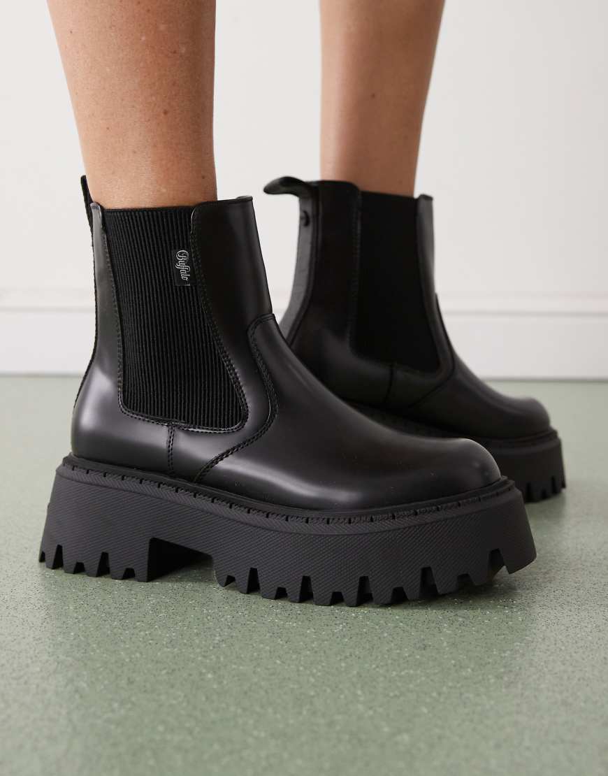 Buffalo - Chelsea-Stiefel in Schwarz von Buffalo