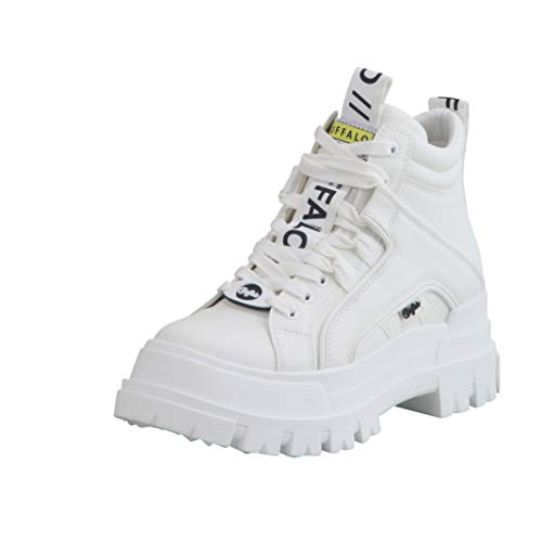 Buffalo Damen ASPHA NC MID Sneaker, White, 41 EU von Buffalo
