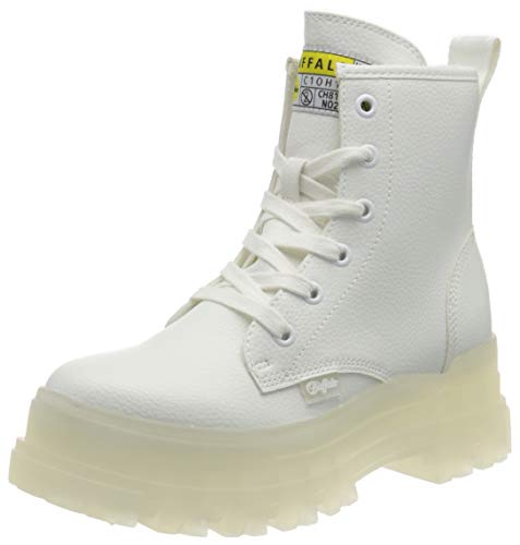 Buffalo Damen ASPHA RLD Mode-Stiefel, White, 36 EU von Buffalo