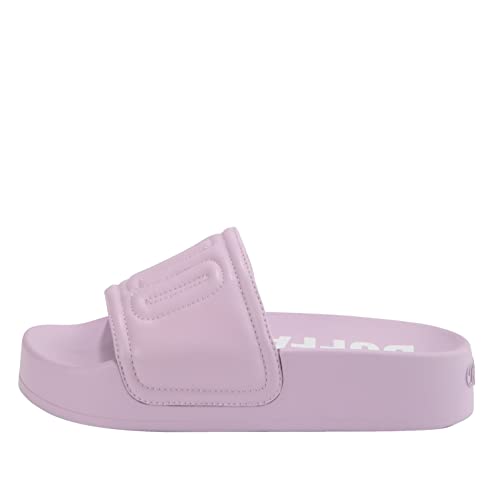 Buffalo Damen Badesandalen Lake-Quilt, Damen Sandalen,Strandschuhe,Outdoorsandalen,Badeschuhe,Aquaschuhe,Wasserschuhe,Lila (Lavender),39 EU / 6 UK von Buffalo