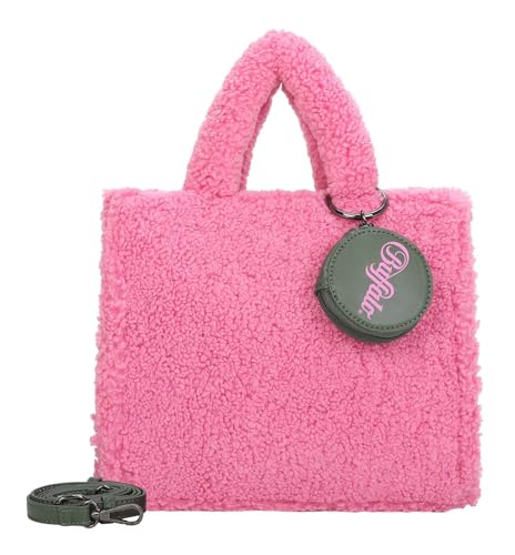 Buffalo Damen Big Boxy Coll. Fur Soft Pink Shopper von Buffalo