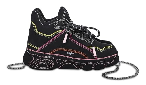 Buffalo Damen Boot Bag Muse Neo Black Umhängetasche von Buffalo