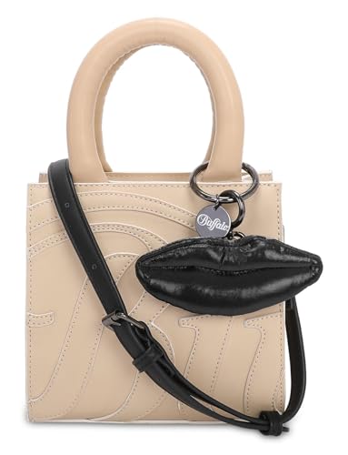 Buffalo Damen Boxy13 Muse Latte Handtasche, One Size von Buffalo