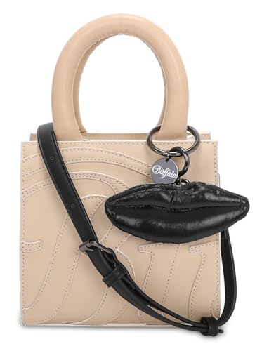 Buffalo Damen Boxy13 Muse Latte Handtasche von Buffalo