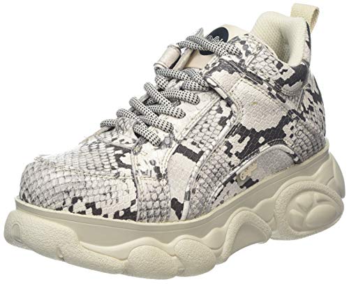 Buffalo Damen Corin Sneaker, Mehrfarbig (Snake Multicolor 001), 41 EU von Buffalo