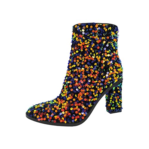 Buffalo Damen Damen Ankle Boots ZOE Textil Schwarz Textil 39 von Buffalo