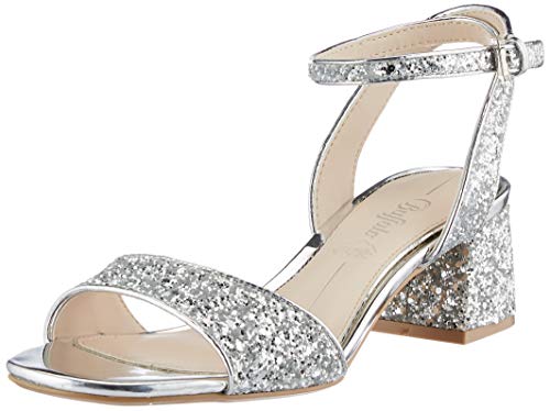 Buffalo Damen RAINELLE Sandale mit Absatz, Silver, 36 EU von Buffalo