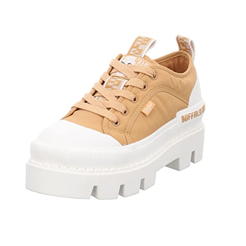 Buffalo Damen Raven LO Sneaker, TAN, 36 EU von Buffalo