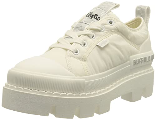 Buffalo Damen Raven LO Sneaker, White, 40 EU von Buffalo