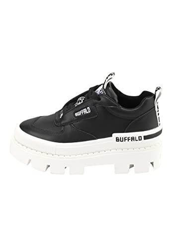 Buffalo Damen Raven OX Sneaker, Black, 40 EU Buffalo Damen Raven OX Sneaker, Black, 40 EU von Buffalo