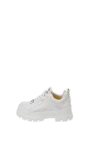 Buffalo Damen Skater Sneaker ASPHA-HYB, Damen Sneaker,Freizeitschuhe,Laufschuhe,Low-Tops,Woman,Lady,Ladies,Halbschuhe,Weiß (White),39 EU / 6 UK von Buffalo