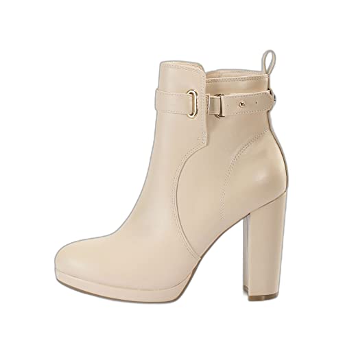 Buffalo Damen Stiefelette AUDRINA 2 Stiletto Ankle Boots High-Heels Beige 39 EU von Buffalo