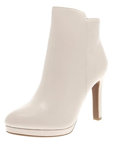 Buffalo Damen Stiefelette ROXANA Stiletto Ankle Boots High Heels Beige 40 EU von Buffalo