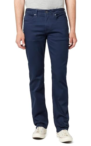 Buffalo David Bitton Herren Six-X Deep Navy Slim Straight Stretch Jeans Gr. 42x32 von Buffalo David Bitton