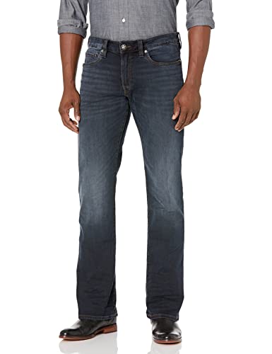 Buffalo David Bitton Herren Slim Boot King Jeans, Knittert und geschliffen, 31W / 30L von Buffalo David Bitton