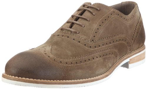 Buffalo ES 1087 Suede 129958, Herren Schnürhalbschuhe, Grün (Khaki 01), EU 41 von Buffalo