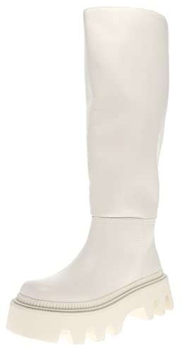 Buffalo Flora Boot - Vegan Nappa - Cream Kunstleder 37 EU von Buffalo