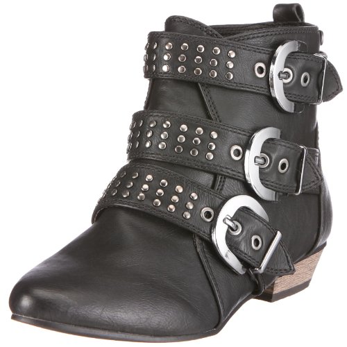 Buffalo Girl 112310 237158 JS NEW EASTERN BLACK 01, Damen Stiefel, Schwarz (BLACK 01), EU 42 von Buffalo