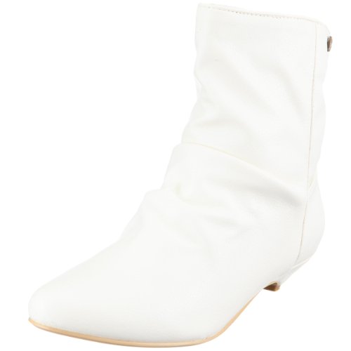 Buffalo Girl 97915 233382 GRAIN PU WHITE, Damen Stiefel, Weiss (WHITE), EU 37 von Buffalo